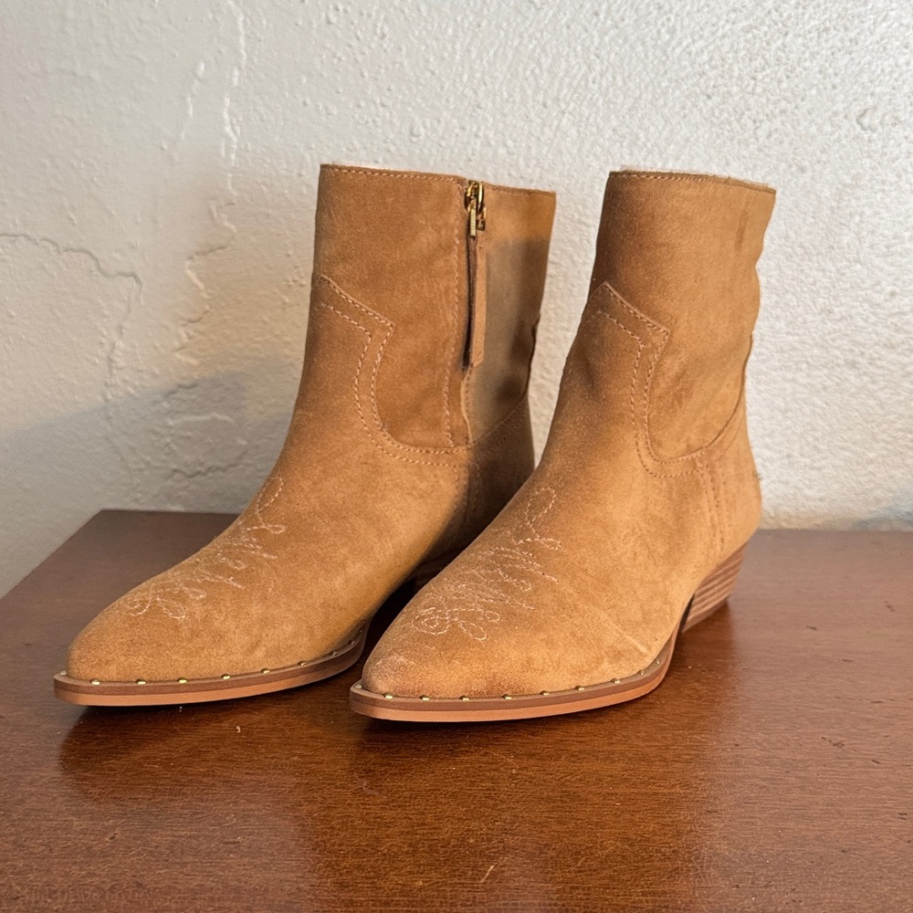 Sam Edelman Tan Ankle Boots
